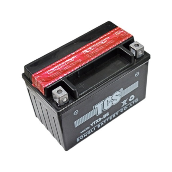 Acumulator Moto YTX9-BS  125 A 12V 8Ah AGM – Baterie Motocicletă, ATV, Scuter, Fără Întreținere