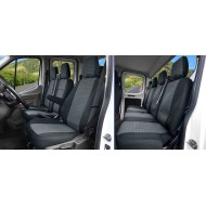 Huse Scaune 7 locuri CITROEN JUMPY 2004-2014 din bumbac gros 3 locuri fata si 4 locuri spate