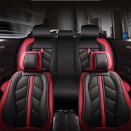 Huse Scaune Piele culoare Rosu/Negru Lux Hyundai i30 II 2011-2017