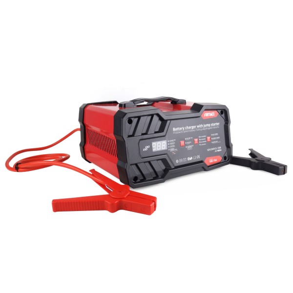 Robot profesional Pornire baterii masini si camioane cu functia de Redresor Jump Starter 12/24V 180 AH incarcator baterii profesional