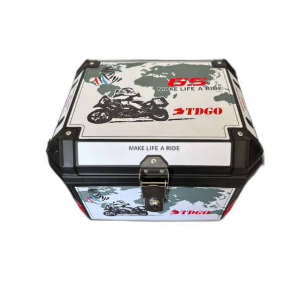 Moto Cutie Aprilia Tuono V4 Top Case Moto 45L 42 х 33 х 34 cm cu Inchidere Cutie Portbagaj Motocicleta