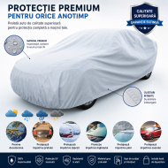 Husa Prelata Protectie Exterioara foarte groasa pentru SKODA SCALA 2019-2022  cu bumbac pe interior  4 anotimpuri  cu functia deschidere usa sofer