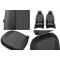 Huse Scaune KIA STINGER 2017-2023  textil si piele premium cu bancheta fractionata si airbag compatibil cu incalzire si ventilatie scaune