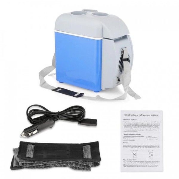 Frigider auto Lada frigorifică auto 7.5L 12V  Functie de racire si incalzire si funcție de cotieră Geantă frigorifică pentru mașină