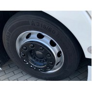 Capac inox Negru Roata Janta Camion R22,5 IVECO S-WAY