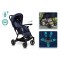 Carucior copii Little Rider Siena Culoare Albastru pliabil, ușor, compact Certificare Siguranta