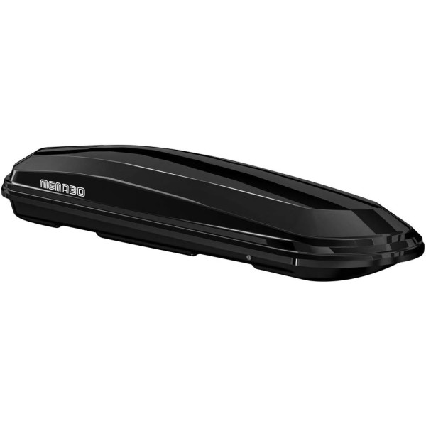 Cutie portbagaj Menabo Diamond 500 litri Black aerodinamic, 209x79x36cm