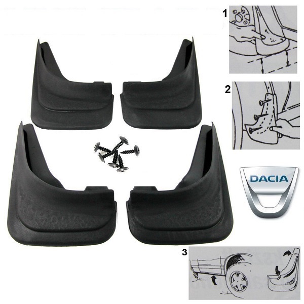 Set Aparatori Noroi Dacia Logan 2006-2016