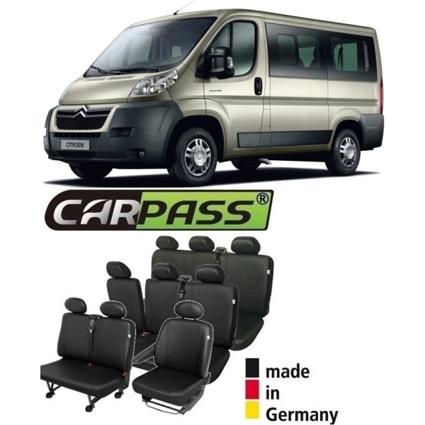 Huse Scaune 9 Locuri (8+1) Dedicate Citroen Jumper 2006-2013 Premium