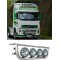 Bullbar/Bara Proiectoare Inox Grila Partea Inferioara Volvo FH/FM 2000-2013