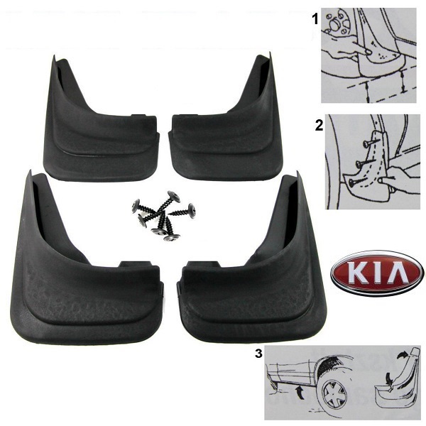 Set Aparatori Noroi Kia Sorento 2010-2015