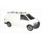 Set 4 Bare Plafon Portbagaj Vw  T5 Transporter/Caravelle Van 2004-2017 ( prindere pe plafon)