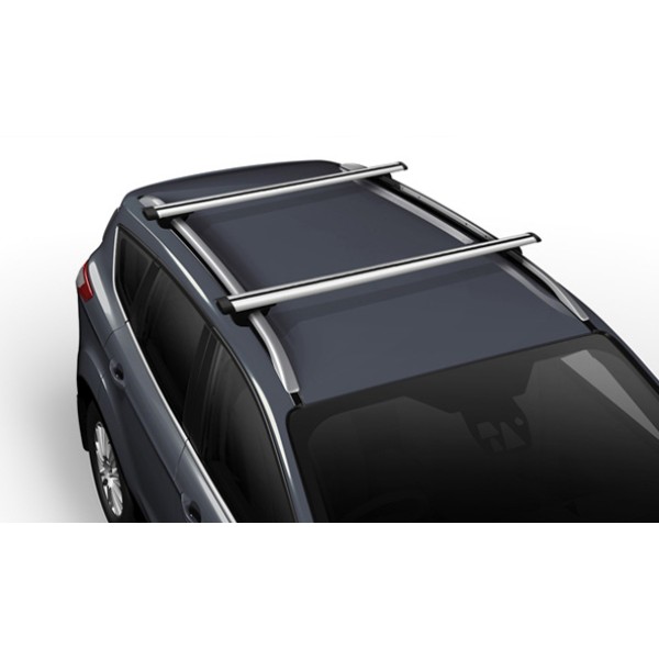 Bare portbagaj dedicate Ford Kuga  2008-2015 din aluminiu cu sistem antifurt si cheie