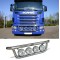 Bullbar/Bara Proiectoare Inox Grila Partea Inferioara Scania R/TOP LINE 2002-2015