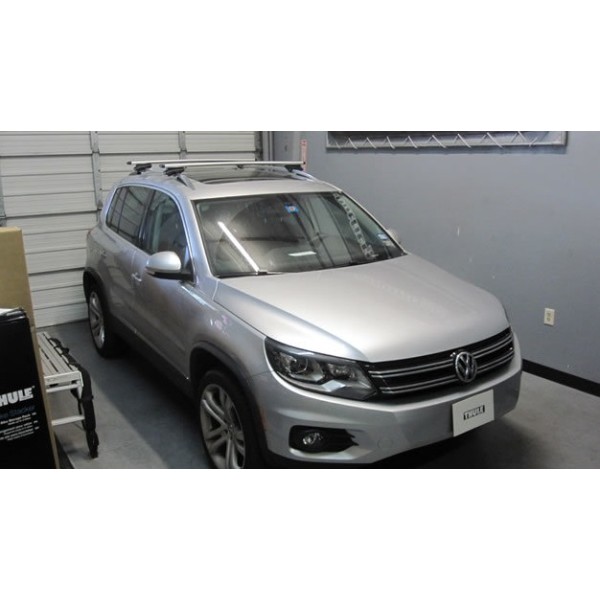Bare portbagaj pentru Vw Tiguan 2007-2017 din aluminiu cu sistem antifurt si cheie
