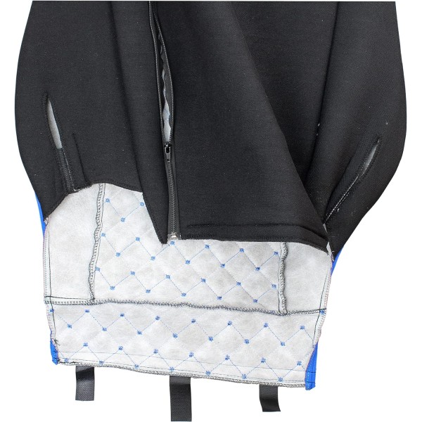 Pachet Interior Huse Scaune si covorase piele IVECO S-WAY  piele romb  Albastru