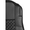 Pachet Interior Huse Scaune si covorase piele IVECO EUROCARGO 2+1 (3 LOCURI) 2019-2024 piele romb culoare Negru