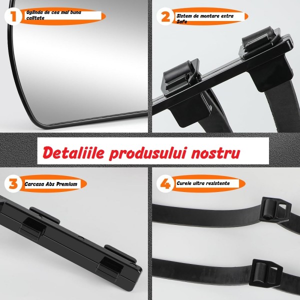 Set Extensie 2 Oglinzi MERCEDES-BENZ KLASA A W176 pentru extensii oglinzi fabrica remorca Rulota, Camper si autorulote