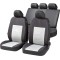 Huse Scaune SEAT ALHAMBRA I 1996-2010 bancheta fractionata si buzunare depozitare scaune fata Certificare Airbag Culoare Negru+Gri Deschis