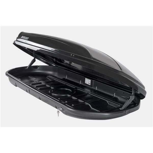 Cutie portbagaj Menabo Mania 460 litri ABS Black, 195x79x36cm