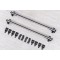 Bare Portbagaj aluminiu Peugeot 207 2006-2012 fara bare pe plafon prindere la portiere si plafon