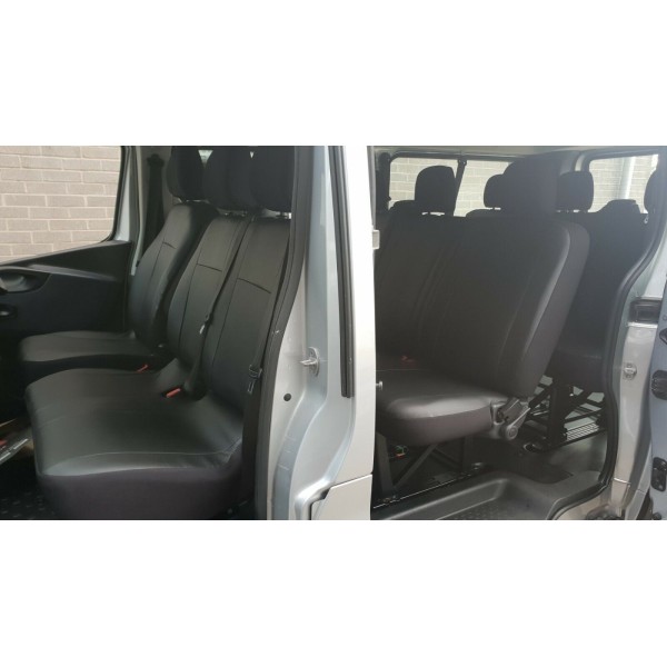 Set Huse Scaune 8+1 piele eco 9 locuri Citroen Jumper 2016-2023