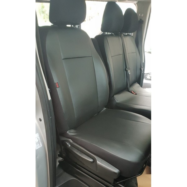 Set Huse Scaune 8+1 piele eco 9 locuri Ford Transit  Custom 2017-2023