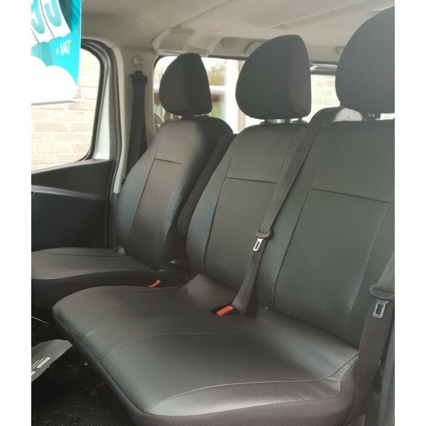 Set Huse Scaune piele eco 6 locuri Ford Transit 2019-2023