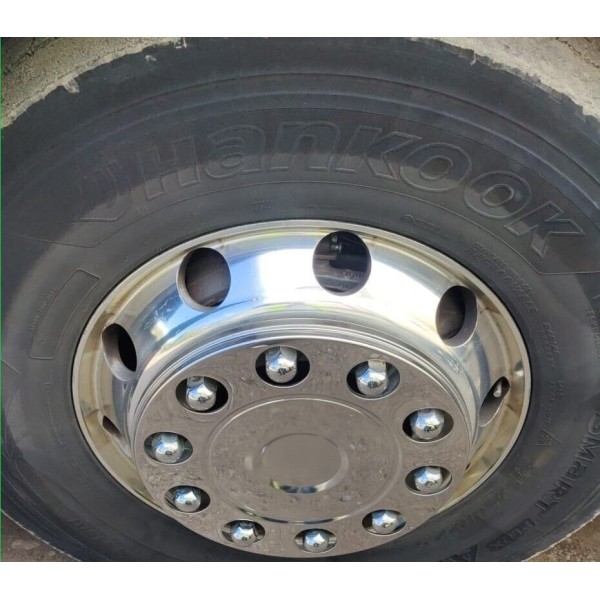 Set 20 Capace Prezoane Cromate 32mm Nichelate Jante si Roti DAF XF106