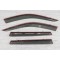 Set Paravanturi Mitsubishi Eclipse Cross 2018-2024 fata spate cu contur Cromat Premium
