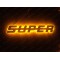 Emblema Super luminata led Galben Grila Scania R Super Galben 40x7cm 24V