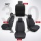 Huse Scaune Piele Lux Land Rover Discovery Sport 2014-2024  culoare negru