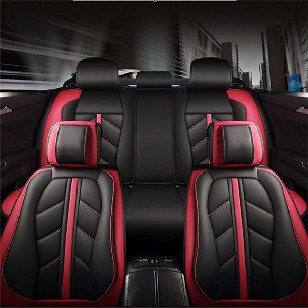 Huse Scaune Piele culoare Rosu/Negru Lux Toyota Proace II 2016-2024