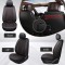 Huse Scaune Piele Romb Rosu Negru Volkswagen Beetle 2011-2019