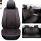 Huse Scaune Piele Romb Rosu Negru Volkswagen Beetle 2011-2019