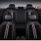 Huse Scaune Piele Textil Rosu Negru Alb Dacia Bigster 2025-2026