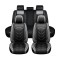Huse Scaune Piele culoare Negru Gri Dacia Bigster 2025-2026