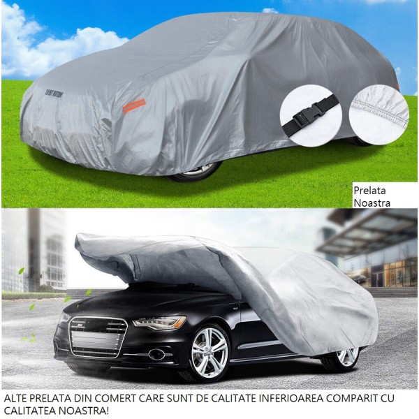 Prelata Husa exterioare AUDI A4 B7 2004-2008 captuseala Bumbac 4 Anotimpuri Premium 2 straturi Groasa
