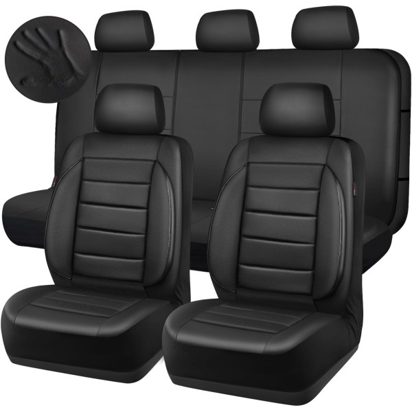 Huse Scaune TOYOTA YARIS II 2005-2011 piele lux perforata