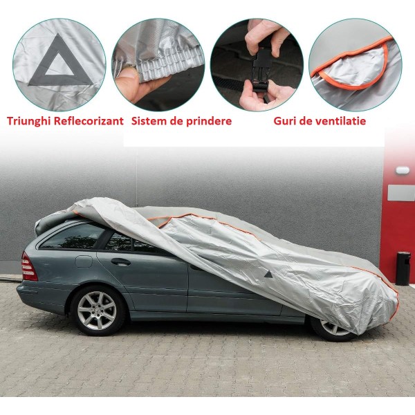 Prelata protectie impotriva ploi cu Antigrindina JEEP CHEROKEE IV 2007-2012 Premium 5 straturi de protectie