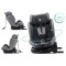 Scaun Auto Copii Gri-Negru Rotativ 360° 40–150 cm Certificare i-Size (ECE R129/03), ISOFIX + Top Tether Rotire Fata Spate