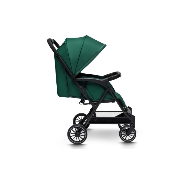 Carucior copii Little Rider Siena Culoare Verde, pliabil, ușor, compact Certificare Siguranta