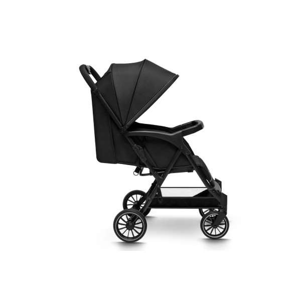 Carucior copii Little Rider Siena Culoare Negru pliabil, ușor, compact Certificare Siguranta