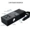 Invertor auto 200W 12/24V la 220V – 2 Prize, USB, Type-C și Brichetă echipat cu două prize universale