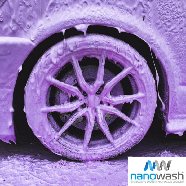 Spuma Activa Auto Mov 20L Nanowash Purple – Detergent Profesional pentru Spalatorii Self-Service
