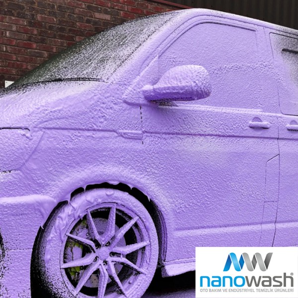 Spuma Activa Auto Mov 20L Nanowash Purple – Detergent Profesional pentru Spalatorii Self-Service