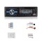 MP3 Player Auto 4x50W cu USB, SD, AUX, Radio FM + Telecomandă 12V, Display LED