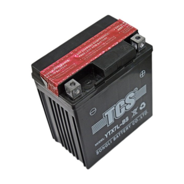 Acumulator Moto YTX7L-BS 12V 6Ah 90A AGM 113x70x130 mm – Baterie Motocicleta, Scuter, ATV Fara Intreținere
