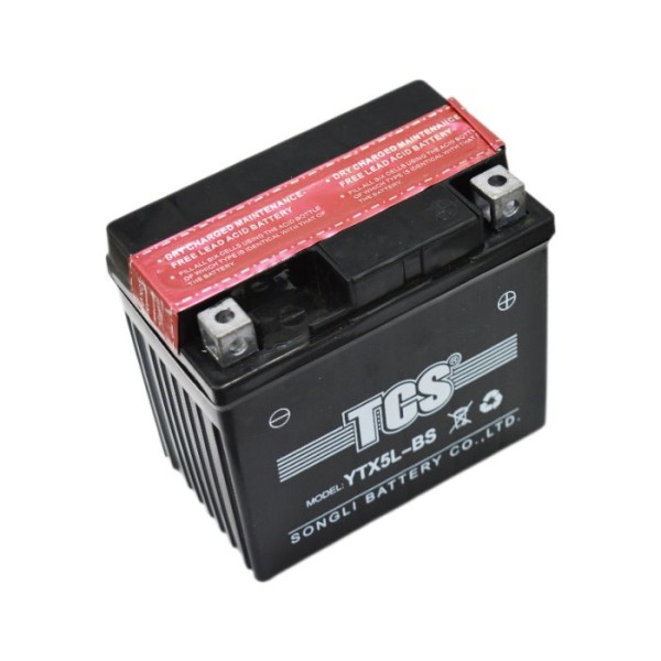 Acumulator Moto YTX5L-BS 12V 70A 4Ah AGM 113x70x105 mm Baterie Motocicleta, Scuter, ATV Fara Întreținere