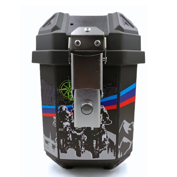 Set Cutii Laterale BENELLI TRK 702  Moto 45L cu Suport Metalic 49x21x30 cm – Side Case Motocicletă, Cutii Bagaj Waterproof, PP Rezistent